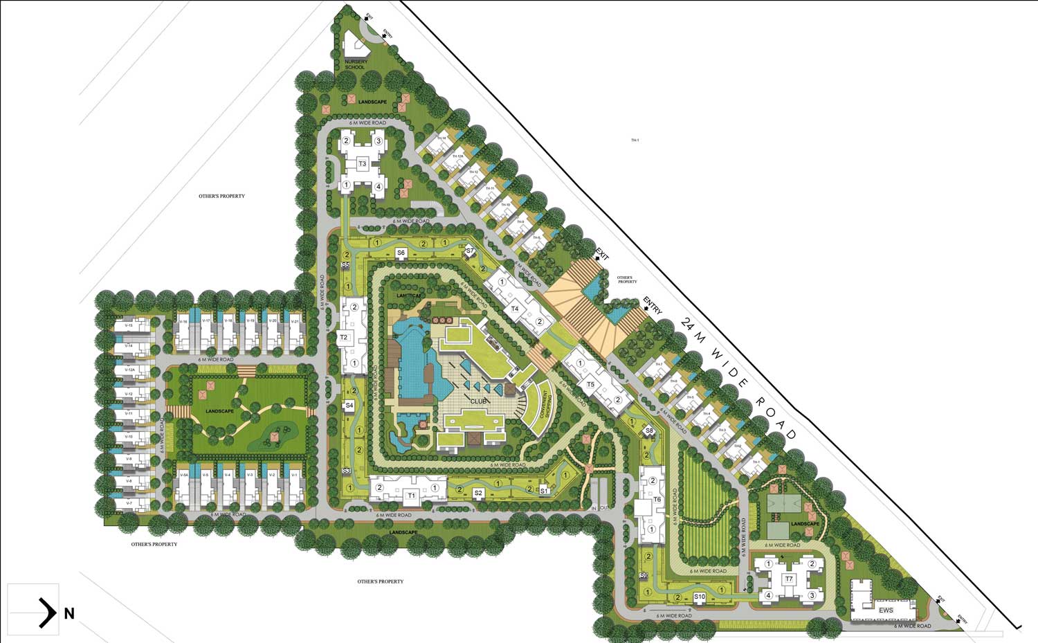 Windchants Apartments Master Plan